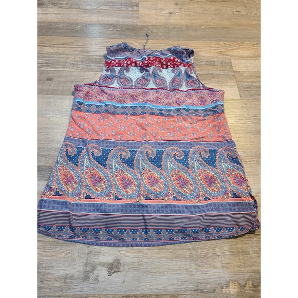 Crosby size 1 women's plus size boho tank - Picture 3 of 8